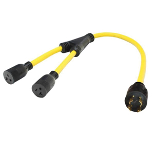 Gen 30M 4-Way to 20F Y-Adapter