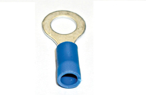 25/pk Blue 16-14 Ga 1/4" Vinyl Insulated Ring