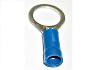 25/pk Blue 16-14 Ga 3/8" Vinyl Insulated Ring