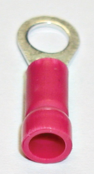 5/pk Red 22-18 Ga #10 Vinyl Insulated Ring