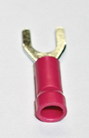 5/pk Red #10 Vinyl Spade Terminal