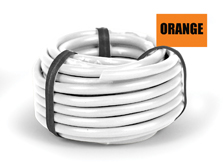 10' Orange 12 Ga Primary Wire, Cd