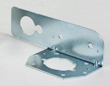 Bulk Under Trailer Ball 4/7-Way Trailer Connector Bracket