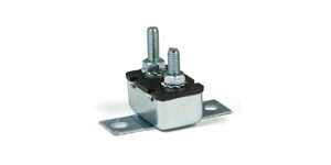 90 deg Mount 40 amp 12 Volt In-Line Circuit Breaker