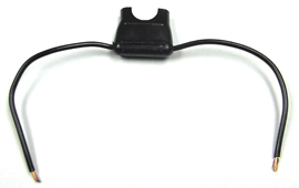 12 Ga. 25-30 amp ATC/ATO In-Line Fuse Holder, No Fuse Incl