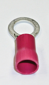 25/pk Red 8 Ga 3/8" HD Vinyl Insulated Ring