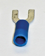25/pk Blue #8 Vinyl Spade Terminal