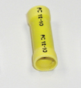 25/pk Yellow 12-10 Ga Vinyl Butt Connector