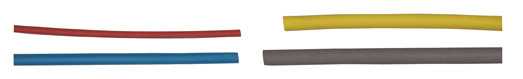 1/4"X 6" Heat Shrink Tubing, 12/pk