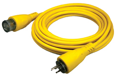 Yellow 50' . 15 amp HD Extension Cord