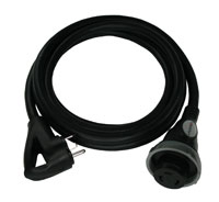 Black 30 ft 30 amp Detachable Cordset Park Power