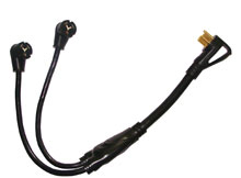 30A To 50A 125/250V Conn M Plug Y Adapter