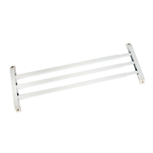 White Screen Door Push Bar