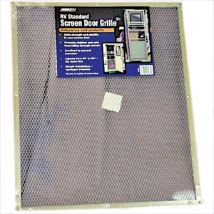 Aluminum Standard Screen Door Grille