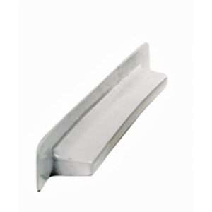 White 12" Screen Door Slide Stop