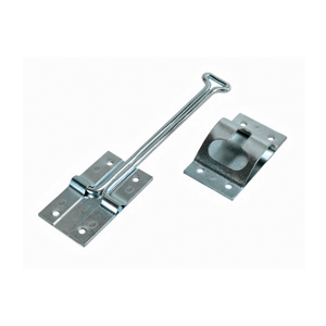 SS 6" Straight T-Style Entry Door Holder