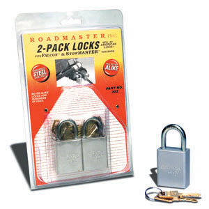 Keyed Alike Quick Disconnect Padlocks, 2/pk