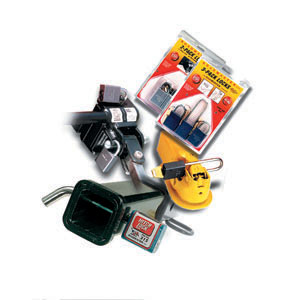 3 Piece 1 Hitch & 2 Padlocks Coupler Padlock Set