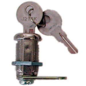 Carded 1-1/8" Std Key Compartment Lock