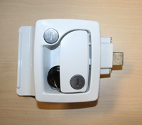 White 60-250 Entrance Door Lock
