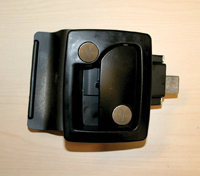 Black 60-250 Entrance Door Lock