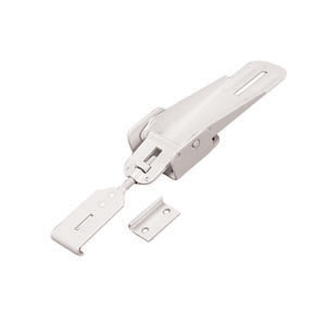 Colonial White Non-Locking Latch Compartment Lock