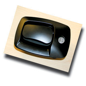 Black LH 30-2000 Baggage Door Lock