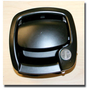 Black 1-Point 60-475 Baggage Door Lock