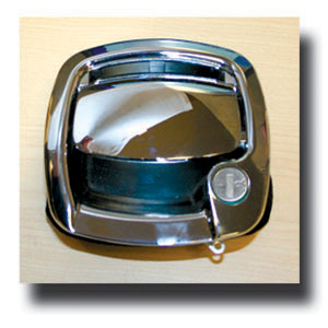 Chrome 1-Point 60-475 Baggage Door Lock