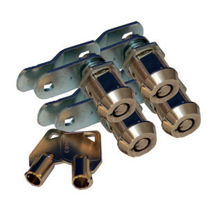 7/8" Ace Key Compartment Lock, 4/pk