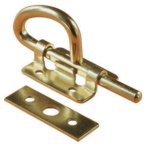 3-1/2" Brass Bunk Latch