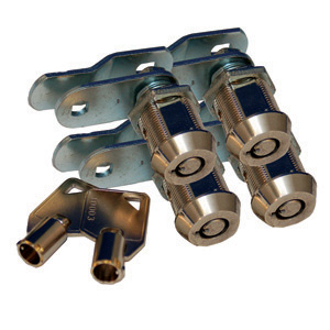 1-1/8" Ace Key Compartment Lock, 4/pk