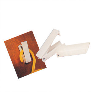 White Plastic Baggage Door Holder, 2/pk