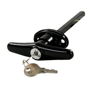 Black Locking T-Handle, pkg