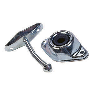 Metal 3" Angled Plunger Entry Door Holder, Set