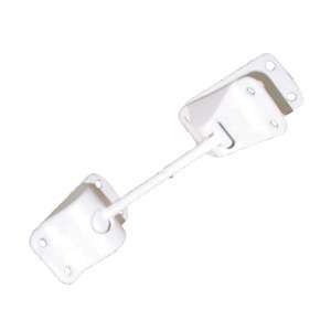 Ultimate White Plastic 10" Straight T-Style Entry Door Holder