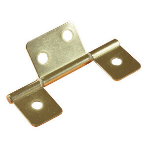 Brass 3-1/2" Non-Mortice Hinge, 2/pk