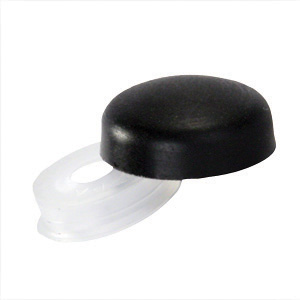 White Screw Covers, 14/pk