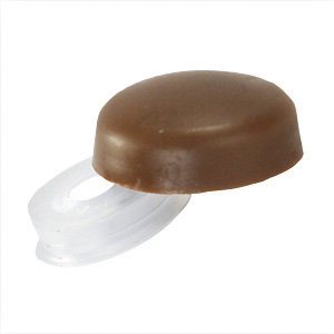 Brown Screw Covers, 14/pk