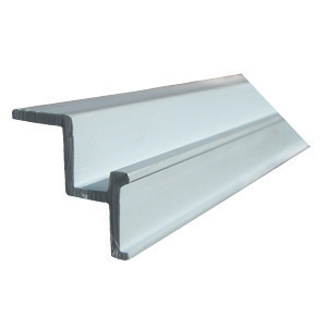 White 96" Type E Ceiling Mount Snap Tape for Curtain Track