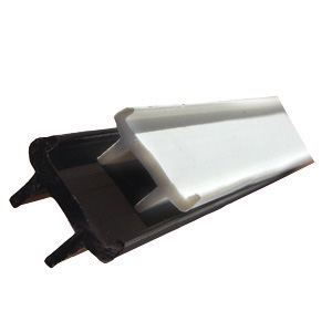 Brown 48" Type E Wall Mount Snap Tape for Curtain Track