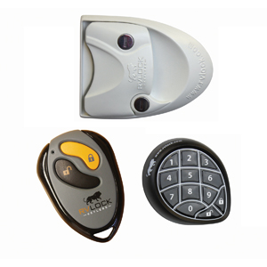White RV Lock & Pad