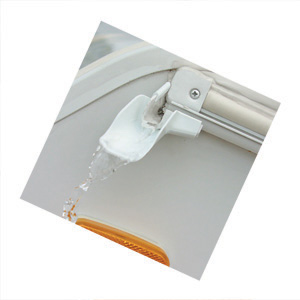 2-Left & 2-Right Gutter Extensions, 4/pk