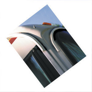 50' Off White RV Gutter