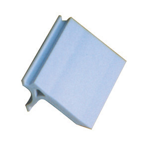 36' White Black Streak Relief Gutter Inserts