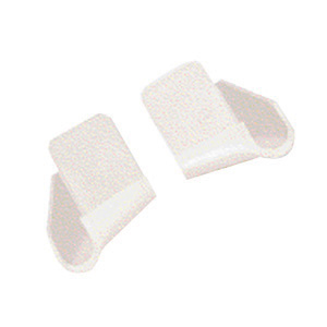 Polar White Gutter Spouts, 4/pk
