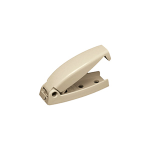 Colonial White Rounded Baggage Door Holder, 2/pk
