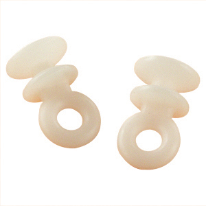 Large Single Eye Curtain Carrier, 4/pk
