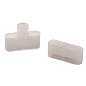 Mini Blind Rail Ends, 2/pk