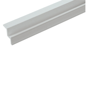 96" White Tape I-Beam Curtain Carrier, 12/pk